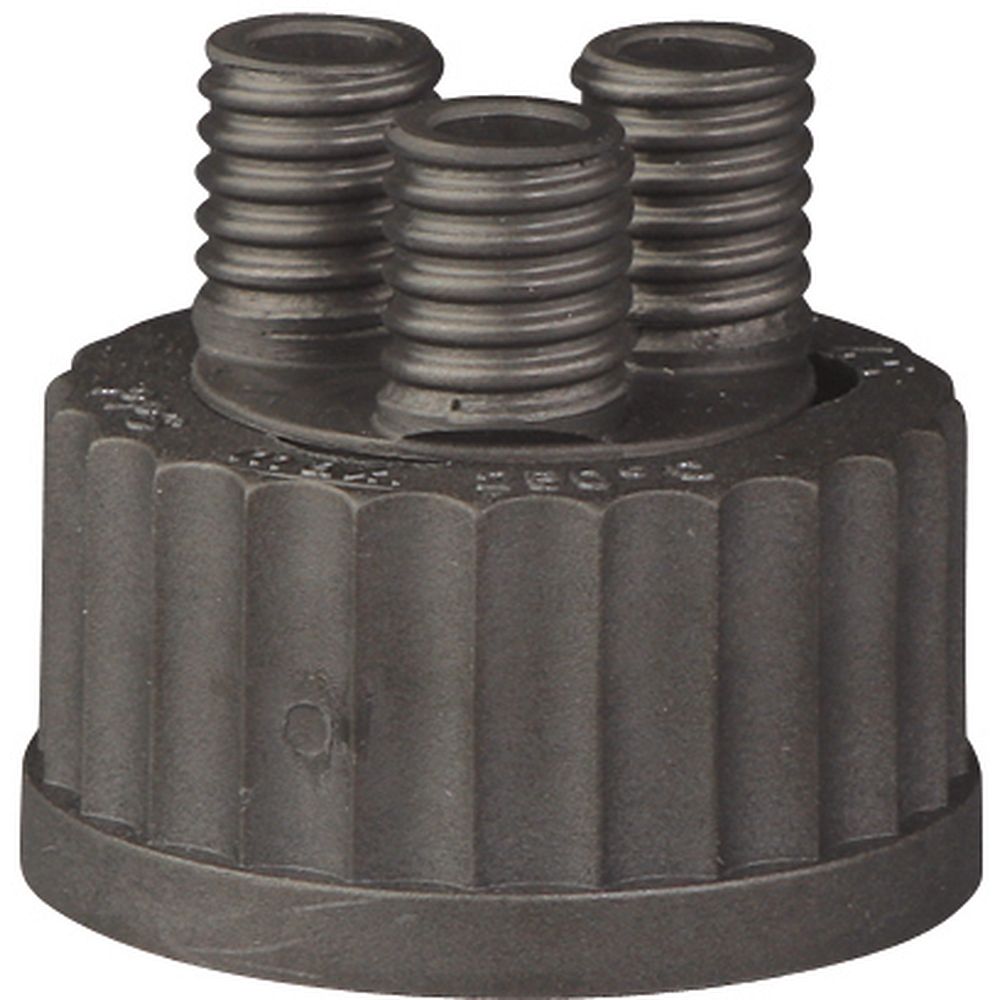 Bouchons distributeurs en PPS ports secondaires en PTFE antistatiques