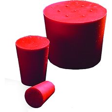 Bouchons Caoutchouc rouge