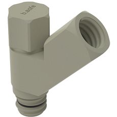 Adaptateur GL14 45° pour filtre d'air sortant