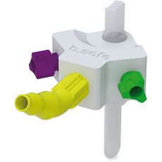 Connecteur capillaire 2 connexions capillaires et 1 raccord olive latéraux