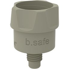 Adaptateur capillaire pour filtre d'air sortant