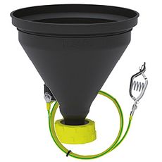 Entonnoirs Ø180mm en PE antistatique