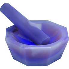 Mortiers et pilons en agate