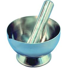 Mortiers et pilon en acier inox