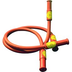 Tuyaux à gaz de sécurité caoutchouc avec armure métallique