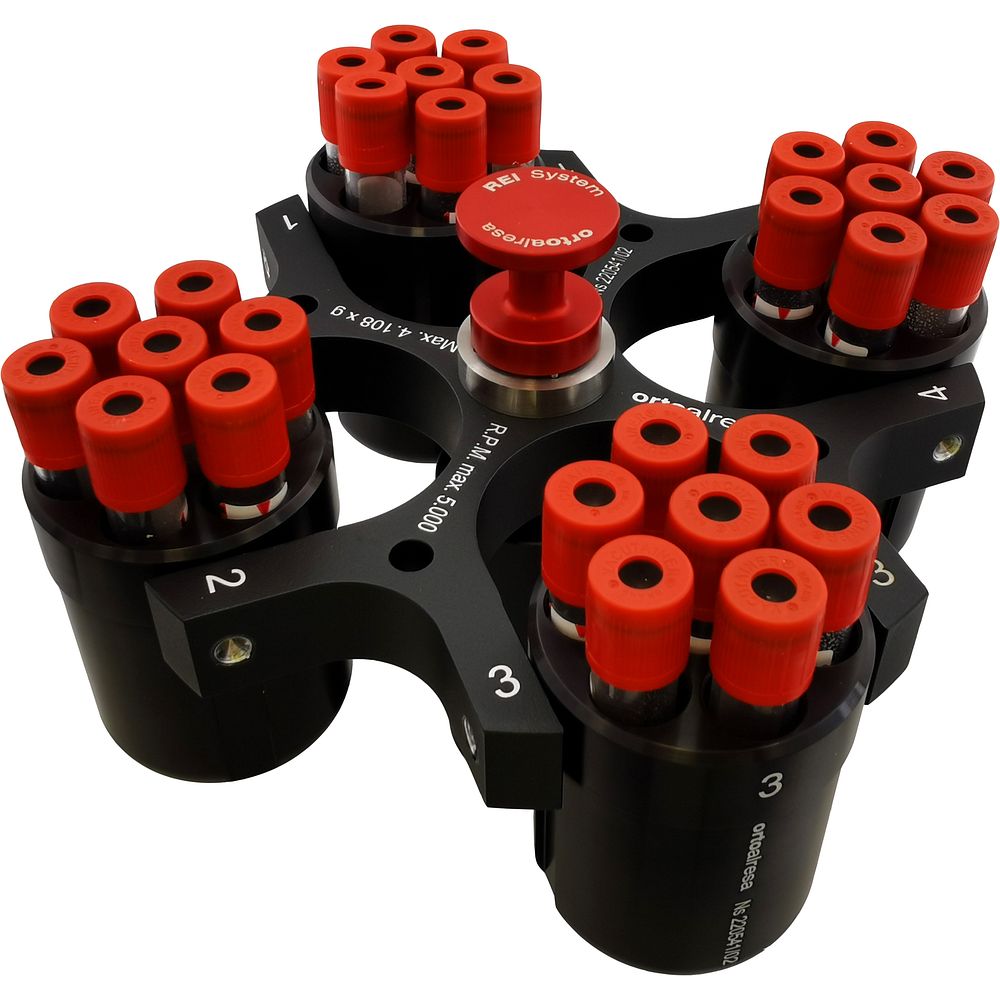 Centrifugeuse 4&nbspx 100&nbspml, 20&nbspx Vacutainer, écran tactile couleur