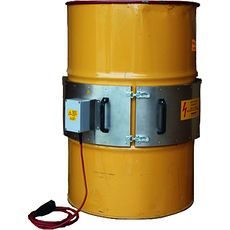 Bandes chauffantes en acier pour fûts jusqu'à 200 litres