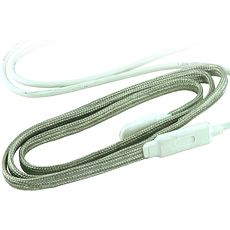 Rubans chauffants silicone tressé métal