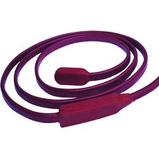 Rubans chauffants silicone tresse métal interne