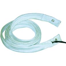 Rubans chauffants fibre de verre isolée tresse métal interne