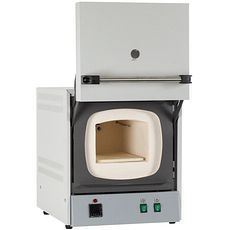 Fours à moufle de laboratoire pour incinération avec ventilateur et cheminée, 3 à 39 litres