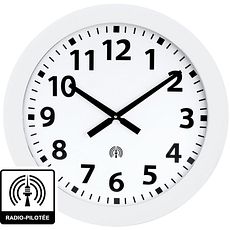 Horloge Ø 600 mm radio pilotée