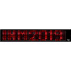 Journal lumineux LED, 130 cm