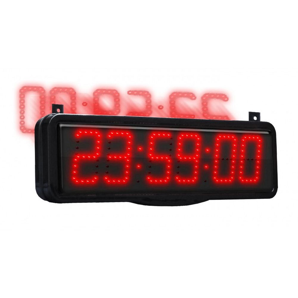 Afficheurs LED 6&nbspchiffres Horloge - Calendrier - Chronomètre - Timer - Thermomètre
