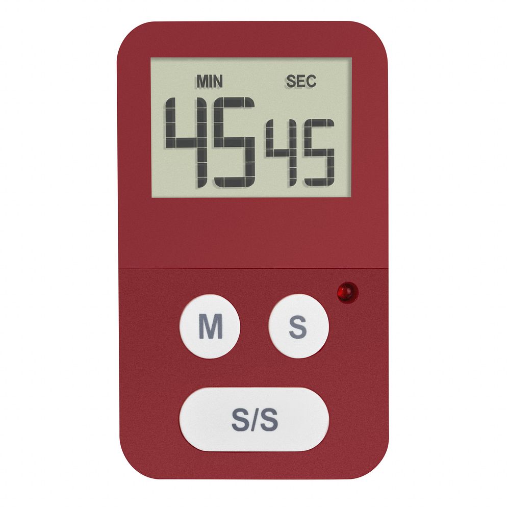 Compteurs-décompteurs digitaux LED clignotante rouge
