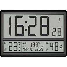 Horloge - thermo-hygromètre radio-pilotée avec émetteur
