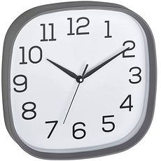 Horloge Ø 300 mm gris