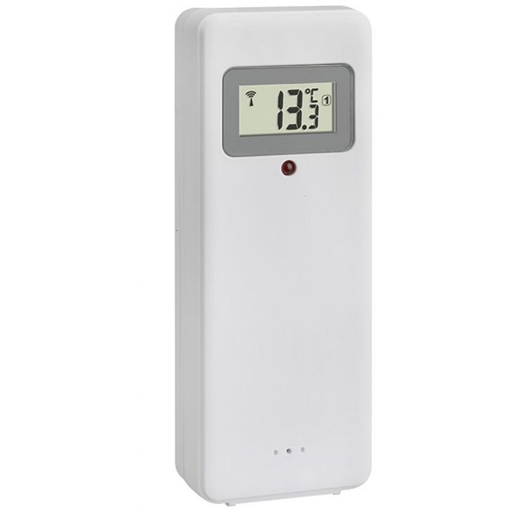 Horloge - thermo-hygromètre 
radio-pilotée avec émetteur