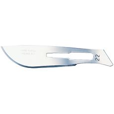 Lames de bistouris pour embout large, n°22 