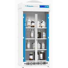 Armoire ventilée et filtrée pour produits corrosifs
