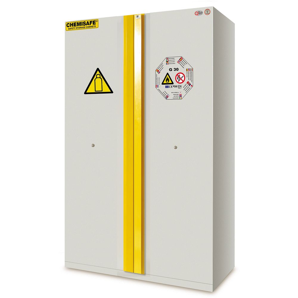 Armoires de sécurité pour bouteilles de gaz certifiées EN14470-2 / 30&nbspmin