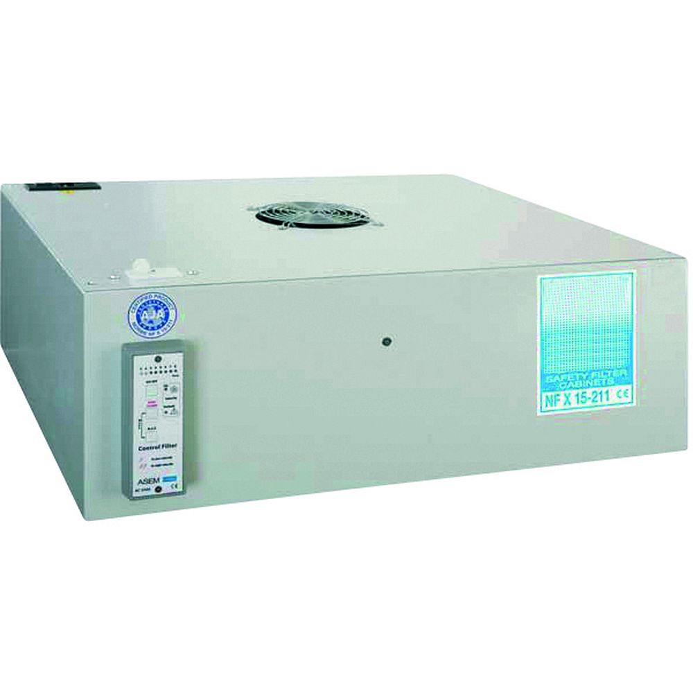Caisson de ventilation filtration certifié NFX15211 pour armoire multirisque combinée