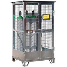 Cage de stockage pour bouteille de gaz en acier galvanisé