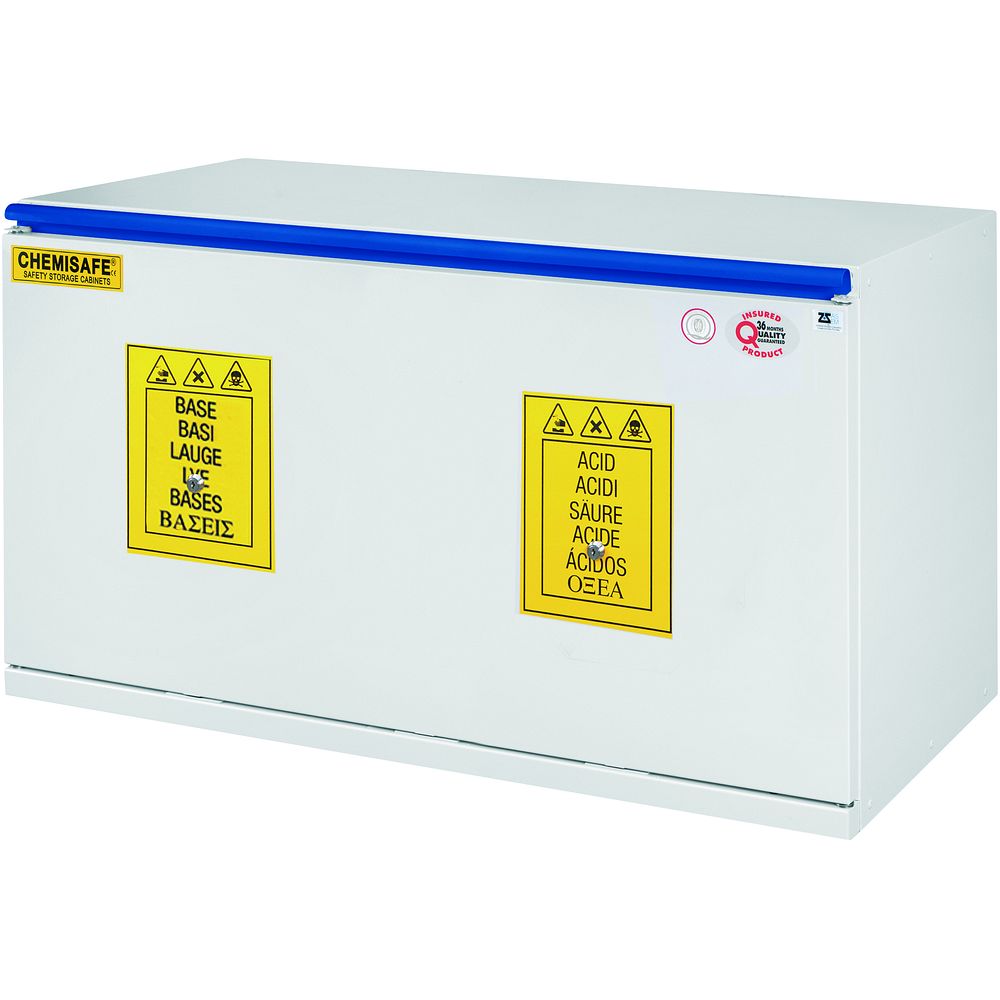 Coffres modulaires 2&nbspcompartiments pour acides / bases