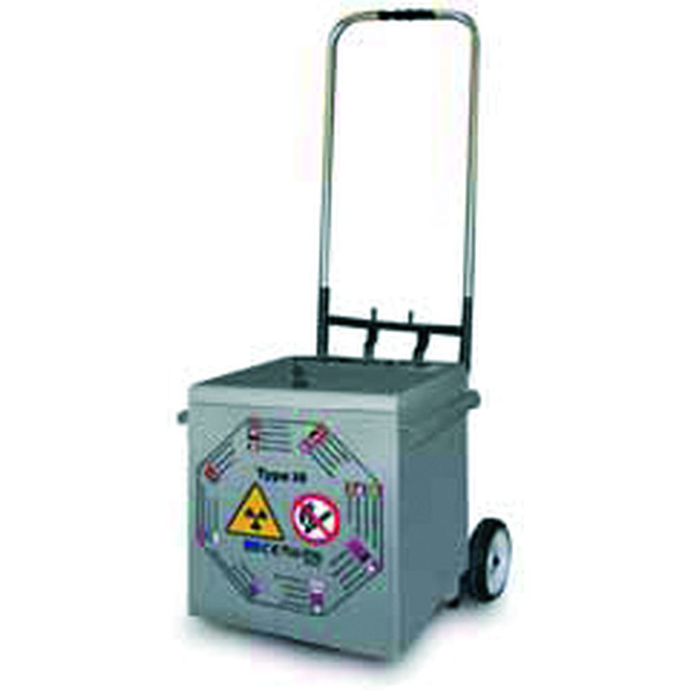 Coffre de transport anti-radiations certifiés EN14470-1