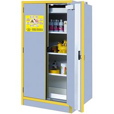 Armoires de sécurité pour produits inflammables double certification : EN14470-1 / 30 min et FM 6050