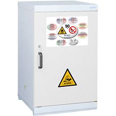 Armoires comptoir compartimentées multirisques résistance au feu 90 min