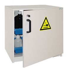 Coffres de sécurité en panneaux mélaminés pour acides / bases