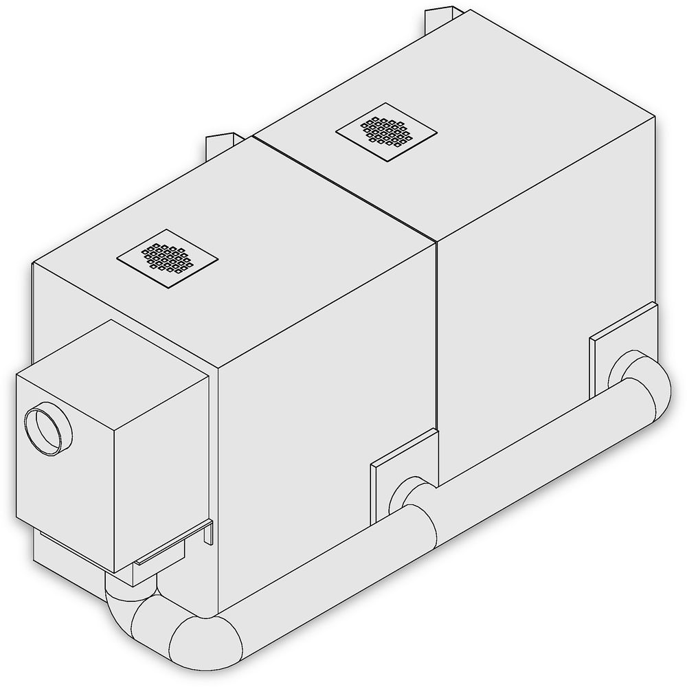 Coffres modulaires 1&nbspcompartiment pour acides