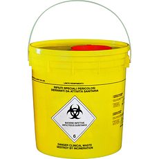 Conteneurs pour déchets biologiques avec orifice