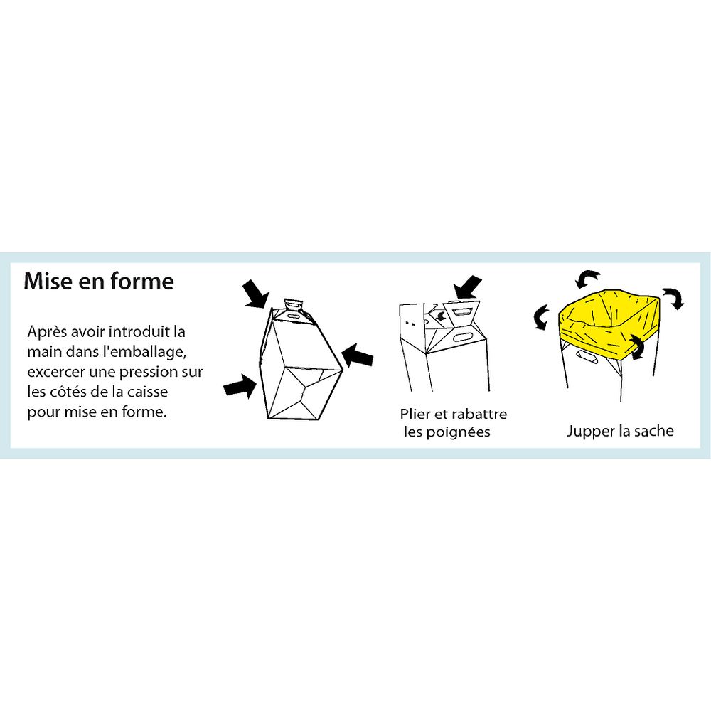Cartons pour DASRI déchets d'activités de soins à risques infectieux