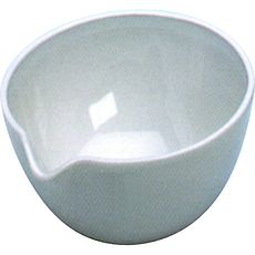 Capsules d'évaporation en porcelaine à fond rond, forme française