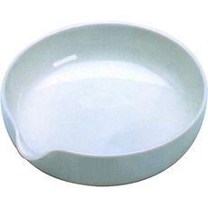 Capsules d'évaporation en porcelaine à fond plat