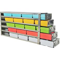Racks de rangement à tiroirs accès latéral