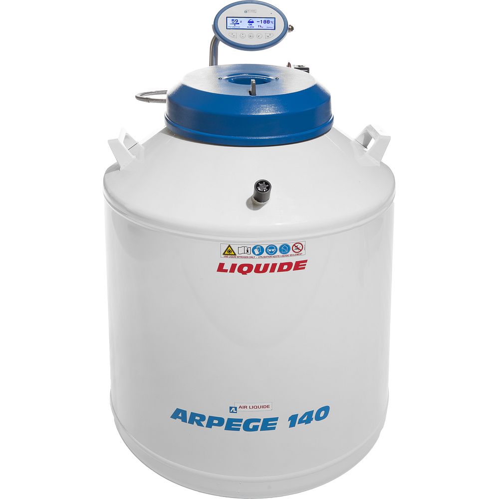 Réservoirs cryogéniques 
Gamme ARPEGE - longue autonomie stockage en racks, en phase liquide