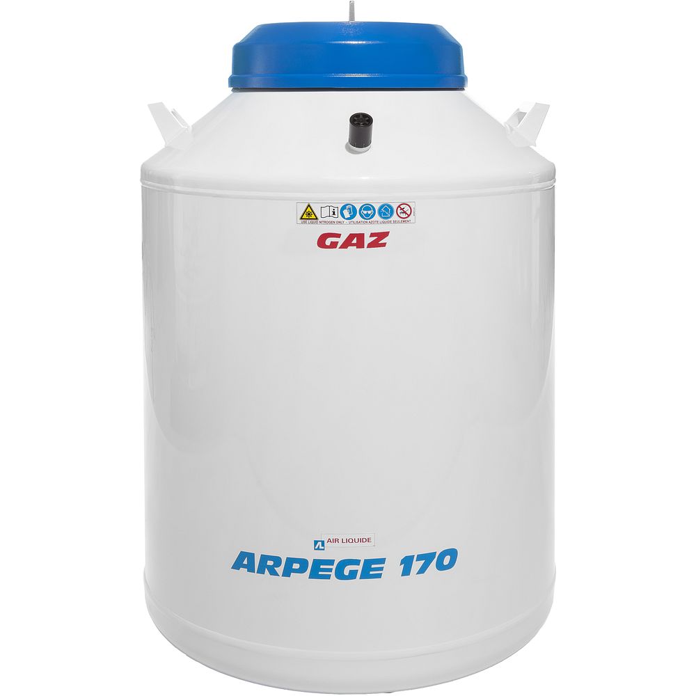 Réservoirs cryogéniques Gamme ARPEGE - longue autonomie stockage en racks, en phase gaz