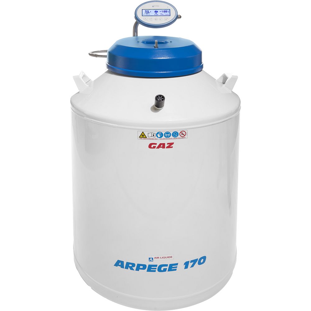 Réservoirs cryogéniques Gamme ARPEGE - longue autonomie stockage en racks, en phase gaz