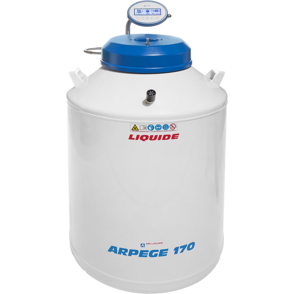 Réservoirs cryogéniques 
Gamme ARPEGE - longue autonomie stockage en racks, en phase liquide