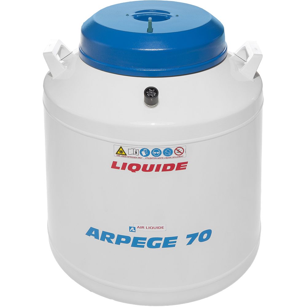 Réservoirs cryogéniques 
Gamme ARPEGE - longue autonomie stockage en racks, en phase liquide