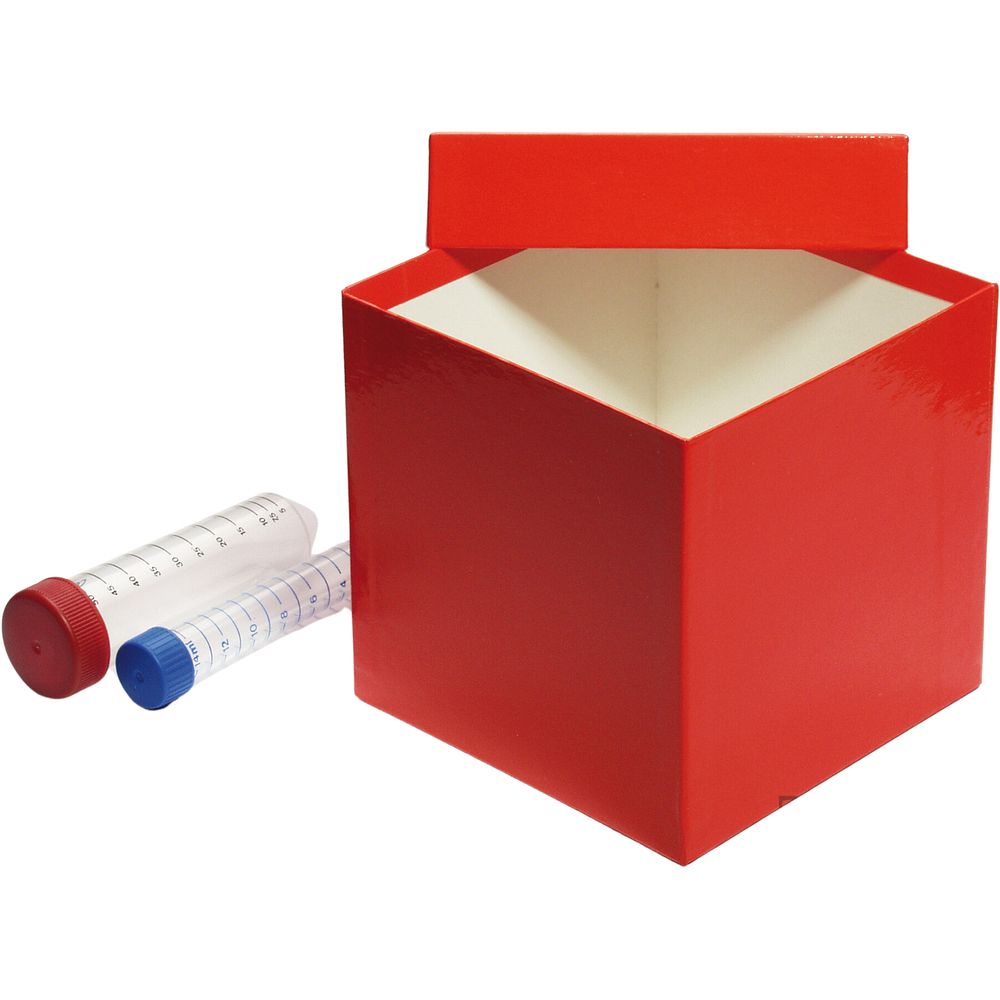 Cryoboîtes 133&nbspx 133&nbspmm en carton hydrofuge