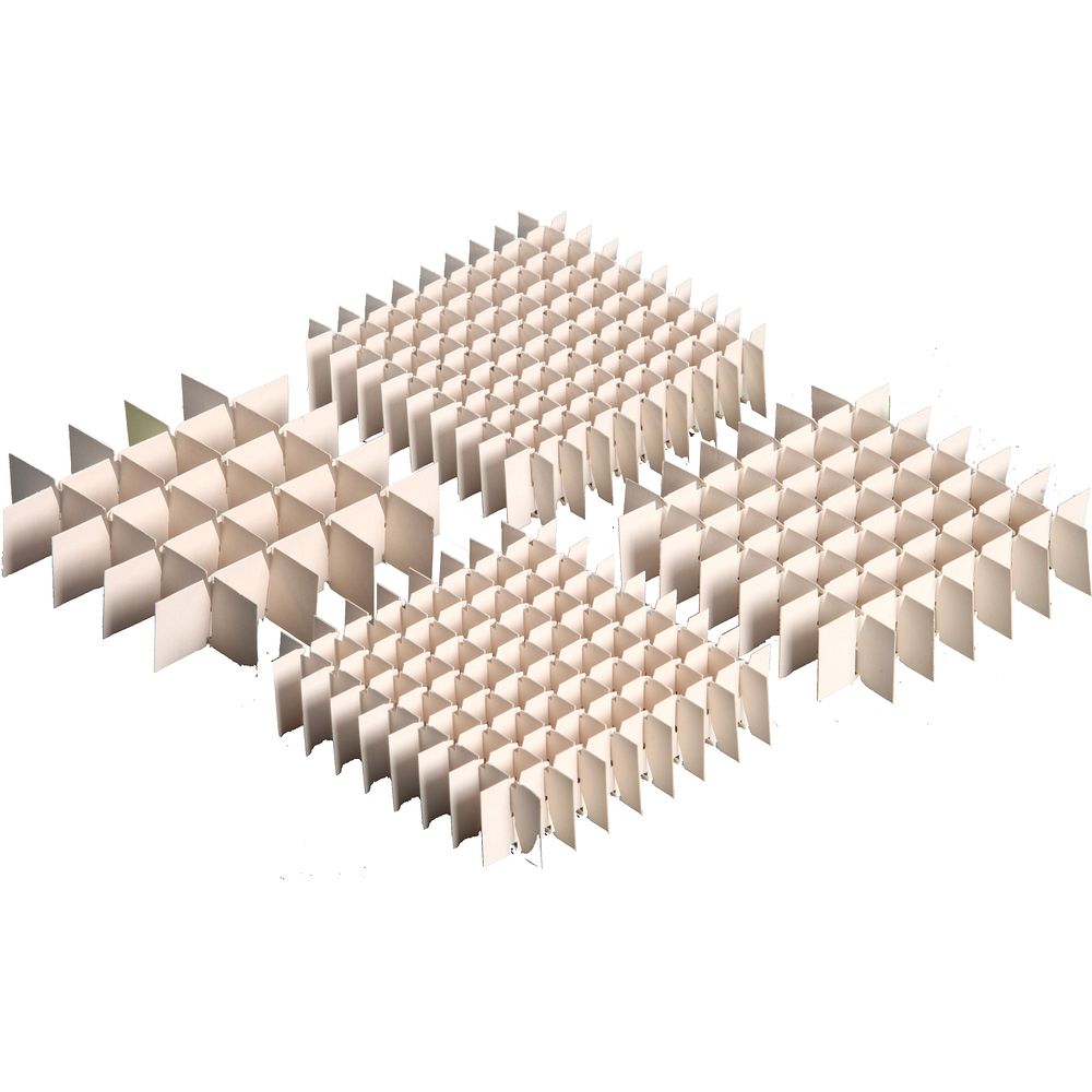 Cryoboîtes 133&nbspx 133&nbspmm en carton avec revêtement standard hydrofuge, avec couvercle à bords longs