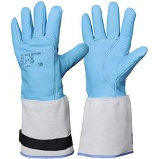 Gants cryogéniques -197°C immersion azote liquide