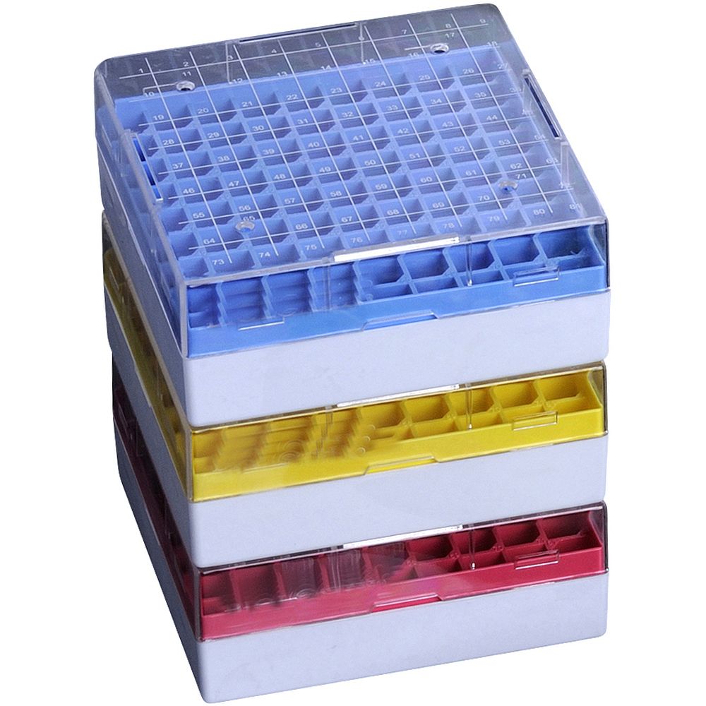 Cryoboîtes -196°C polycarbonate base / grille / couvercle