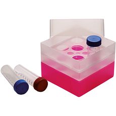 Cryoboîtes 130 x 130 mm en polypropylène, 10 tubes, hauteur 128 mm