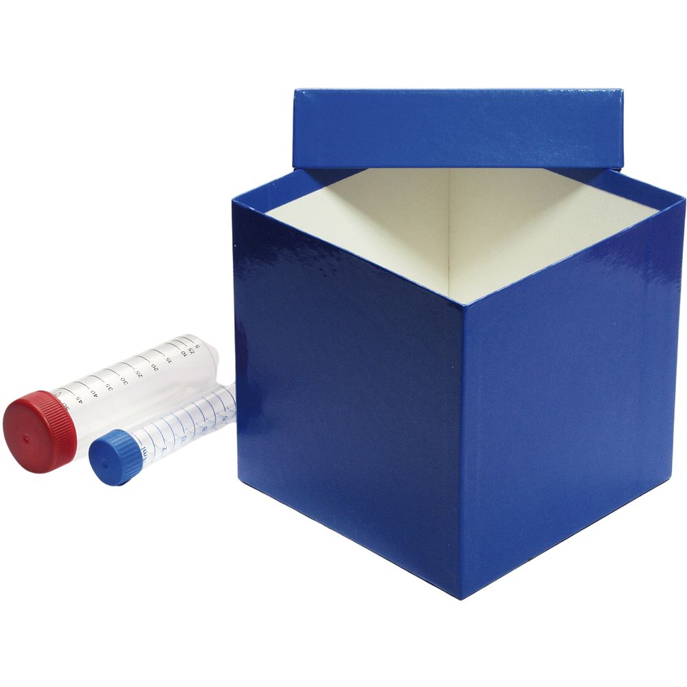 Cryoboîtes 136&nbspx 136&nbspmm en carton hydrofuge