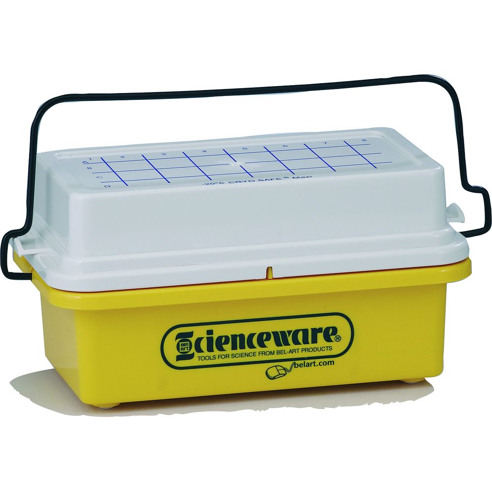 Portoirs réfrigérants CryoSafe™ 1&nbspanse, couvercle opaque